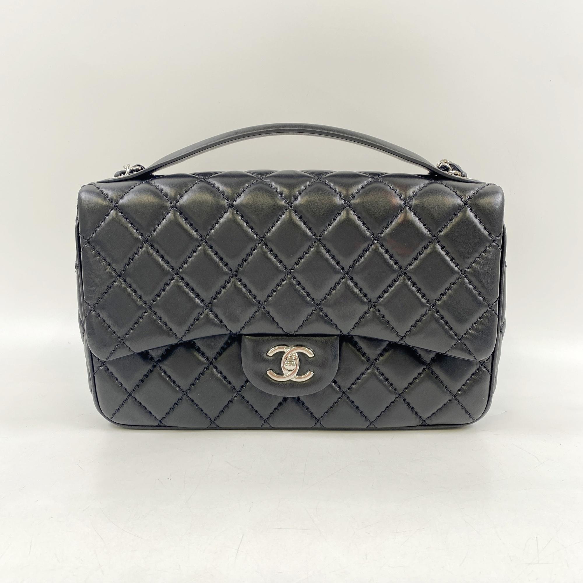 CHANEL ハンドバッグ　マトラッセ　ワイルドステッチ ラムスキン シャネル マトラッセ ワイルドステッチ 2wayチェーンショルダーバッグ