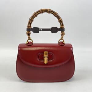 グッチ ニューバンブー バンブー 1947 スモール ワインレッド 675797