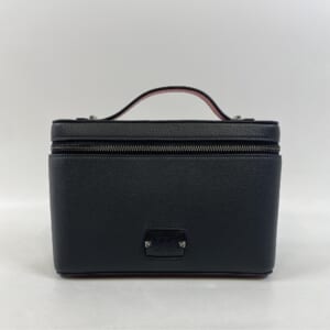 クリスチャンルブタン キピポーチ 2wayショルダーバッグ 黒 レザー