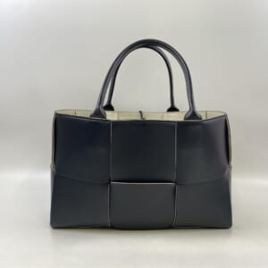 ボッテガヴェネタ アルコトート 黒×白 レザー