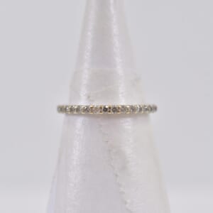 ポンテヴェキオ ダイヤ リング 750WG D0.15ct