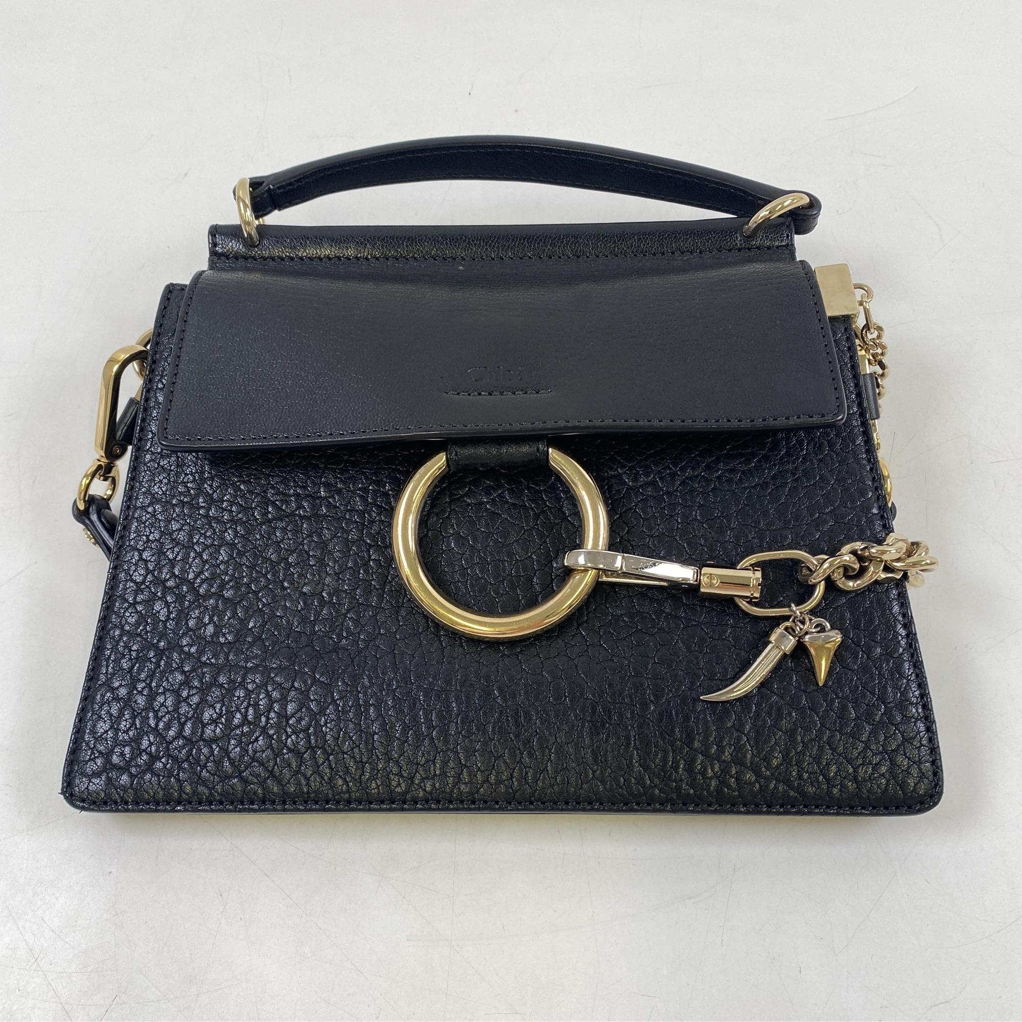 Chloé フェイデイ レザー 2WAYバッグ 黒（保存袋付き） クロエ フェイデイ 2WAYバッグ ブラック レザー 買取実績【買取日