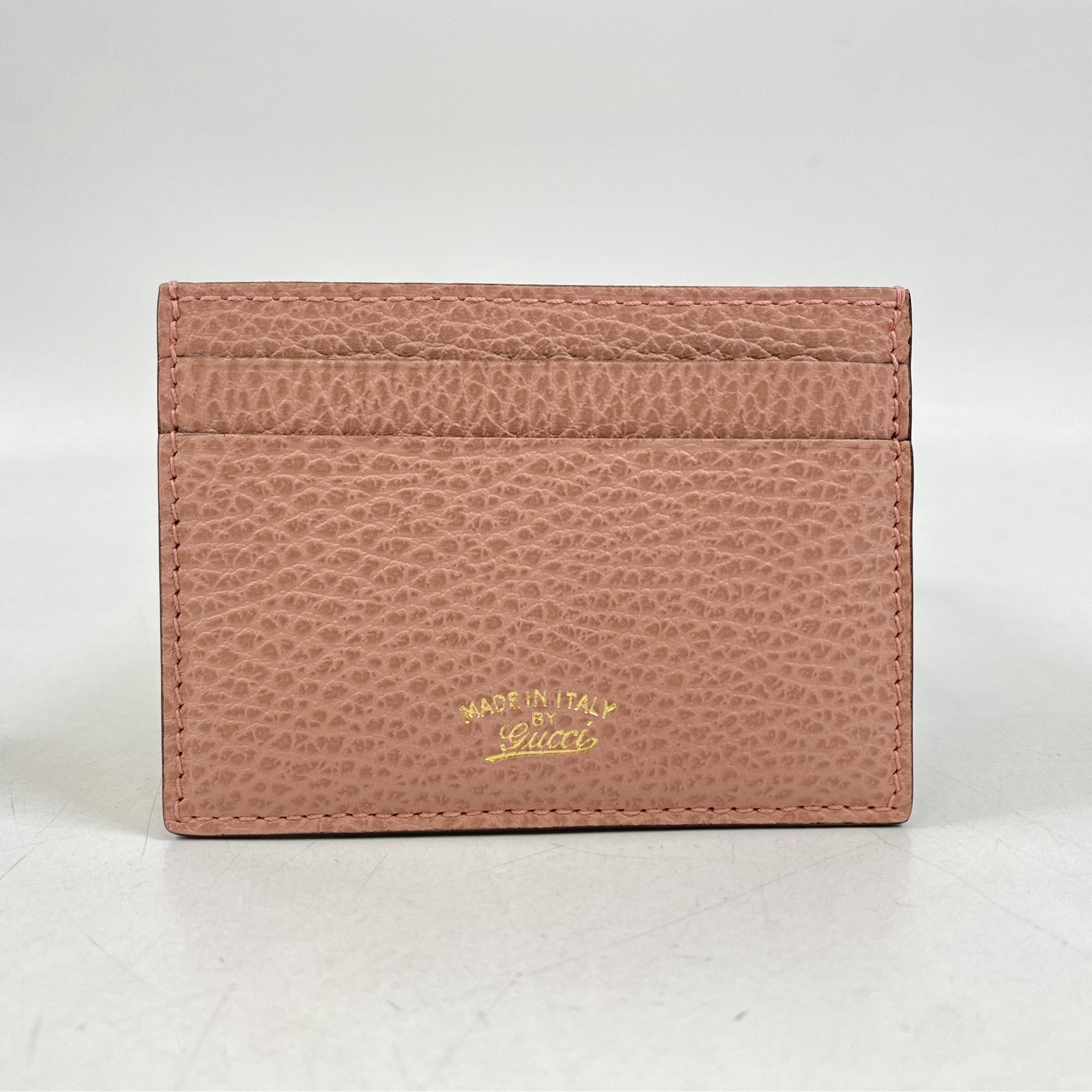 グッチ スウィング ピンク レザー Aランク
