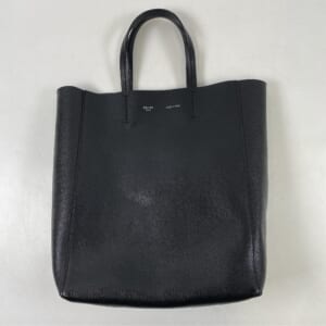 セリーヌ バーティカルカバ スモール 2WAYバッグ レザー ブラック 黒