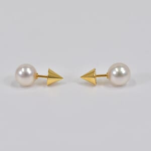 タサキ リファインドリベリオン ピアス 750YG 7.6mm