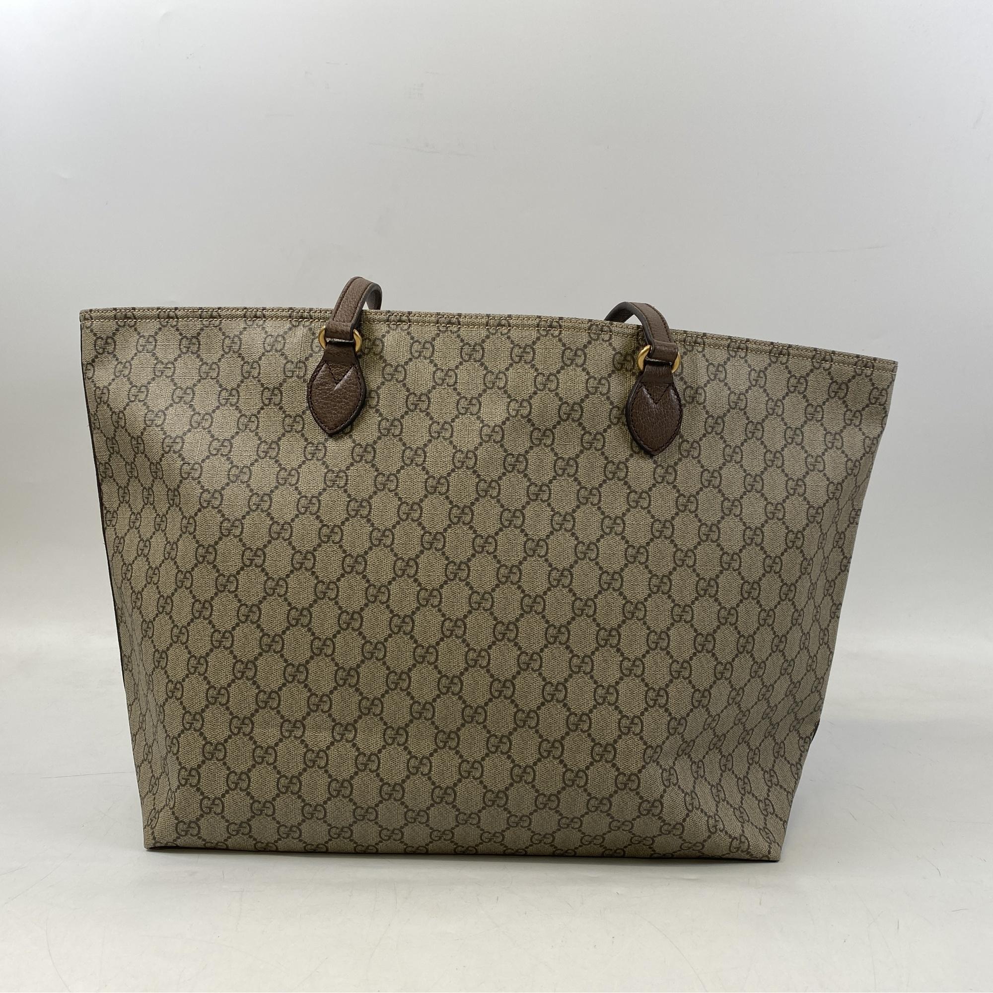 GUCCI GGスプリーム トートバッグ ダークブラウン グッチ GGスプリーム トートバッグ ブラウン系 GD金具 547974 買取実績