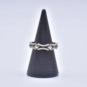 ブルガリ ダイヤ リング Pt900 D0.2ct