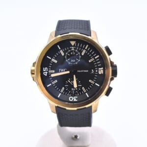 IWC アクアタイマー クロノグラフ 黒文字盤 IW371918 メンズ ラバー 自動巻 AT IWC アクアタイマー クロノグラフ IW376701 | 時計・ブランド
