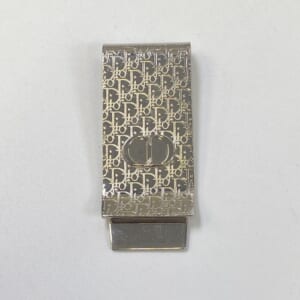 ディオール ディオールオブリーク メンズマネークリップ シルバーカラー