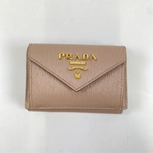 プラダ サフィアーノ L字ファスナー 長財布 ピンク レザー 1ML183 買取