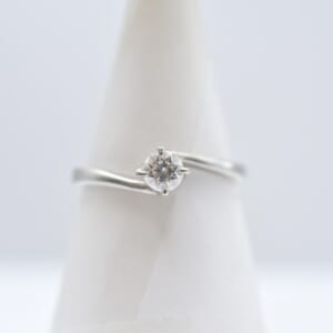 ミキモト ダイヤリング 0.24ct Pt950