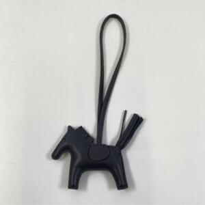 エルメス ロデオPM バッグチャーム ダークグレー