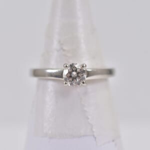 ブルガリ Pt950 リング 0.4ct 1119758277