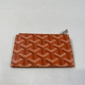 ゴヤール ブルボン オレンジ レザー