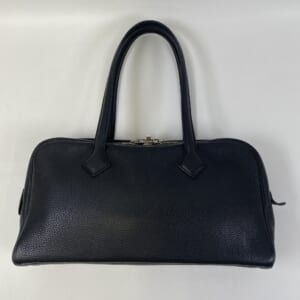 エルメス ヴィクトリアエラン38 黒 トリヨン SV金具 □O刻印