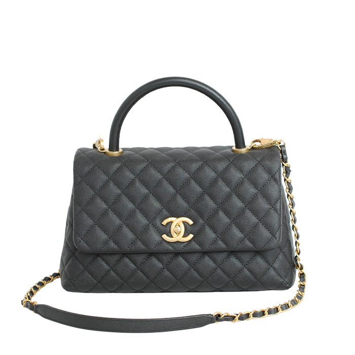 コメント値引き適用済み✅CHANEL ココマーク ハンドバッグ レザー シール◎ CHANEL(シャネル) / チェーンショルダーバッグ/ココマーク/ラムスキン