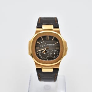 パテック フィリップ ノーチラス グレー文字盤 RG×革 AT 5712R-001 買取実績