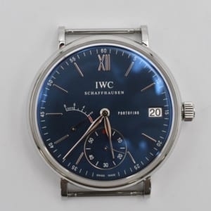 IWC ポートフィノハンドワインド 8デイズ 青文字盤 SS×革 IW510106 買取実績
