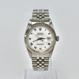 ロレックス デイトジャスト 16014 SS×WG AT 白文字盤 買取実績