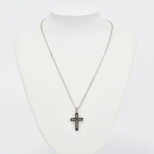 アレキサンドライトクロスネックレス K10WG 0.202ct 買取実績