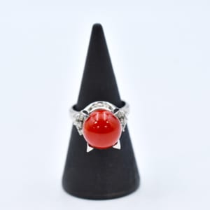 1P 珊瑚 リング Pt900 11mm D0.1 買取実績【買取日：2023年4月20日】