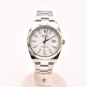 ロレックス デイトジャスト 白文字盤 SS/AT 126334 買取実績【買取日：2024年4月1日】