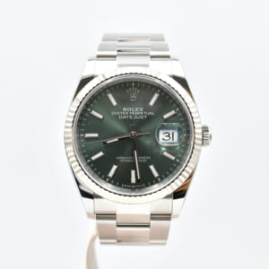 ロレックス デイトジャスト ミントグリーン文字盤 SS×WG/AT 126234 買取実績【買取日：2024年4月2日】
