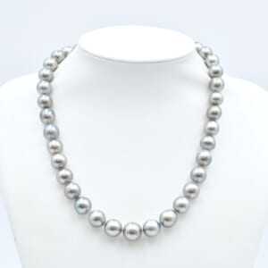 黒真珠 パールネックレス k14WG パール直径約10㎜ 買取実績【買取日：2024年5月12日】