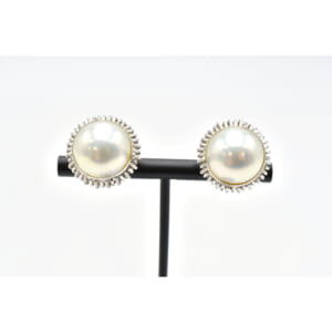 マベパールイヤリング K14WG 16mm 買取実績【買取日：2024年6月12日】