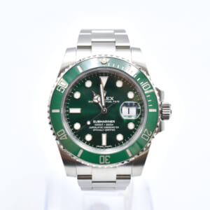 ロレックス グリーンサブマリーナデイト グリーン文字盤 SS/AT 116610LV 買取実績【買取日：2024年6月16日】