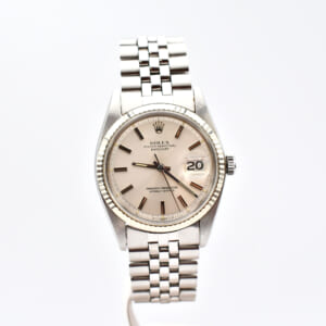 ロレックス デイトジャスト シルバー文字盤 SS×WG/AT 1601