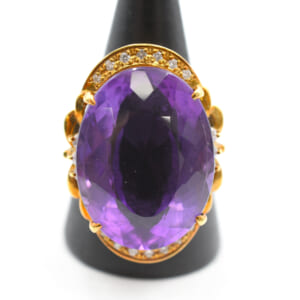 アメジストリング K18 22.8ct 買取実績【買取日：2024年6月20日】