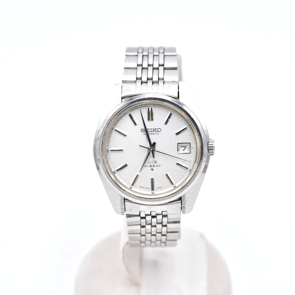 セイコー キングセイコー ハイビート シルバー文字盤 SS/AT 5625-7000 000 Bランク