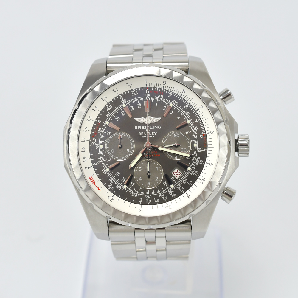 ブライトリング ベントレー モーターズ グレー文字盤 SS/AT A25363 ABランク