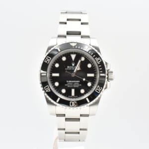 ロレックス サブマリーナ ノンデイト 黒文字盤 SS/AT 114060 買取実績【買取日：2024年10月2日】