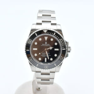 ロレックス サブマリーナノンデイト 黒文字盤 SS/AT 114060 買取実績【買取日：2024年8月24日】