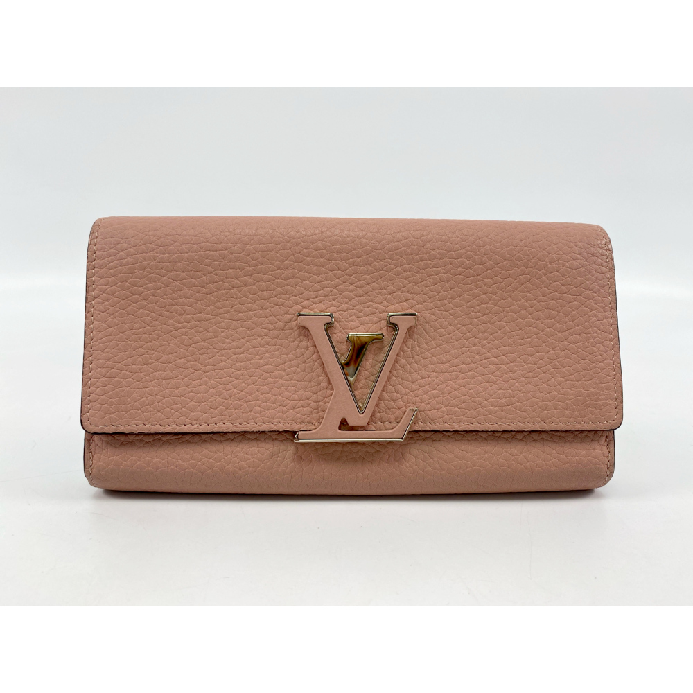 ポルトフォイユ・カプシーヌ　ピンク　マグノリアM61250 ルイ・ヴィトン ポルトフォイユ カプシーヌ ピンク M61250 買取