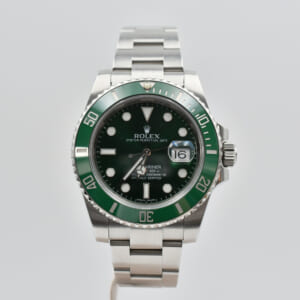 ロレックス サブマリーナデイト グリーン文字盤 SS/AT 116610LV 買取実績【買取日：2024年9月29日】