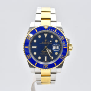 ロレックス サブマリーナデイト 青文字盤 SS×YG/AT 116613LB 買取実績【買取日：2024年10月20日】