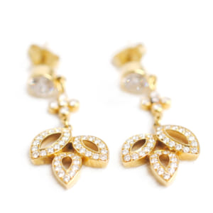 ハリー・ウィンストン リリークラスター ドロップピアス 買取実績【買取日：2019年9月24日】