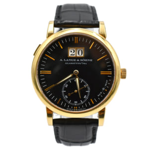 A.ランゲ＆ゾーネ ランゲマティック デイト ブラック文字盤 買取実績【買取日：2023年4月18日】