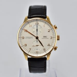 IWC ポルトギーゼ IW371611 白文字盤 YG×革/AT 買取実績