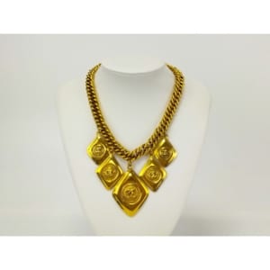 シャネル ヴィンテージ ひし形5連 ネックレス GP 買取実績【買取日：2022年12月19日】