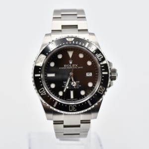 ロレックス シードゥエラー 116600 SS AT 黒文字盤 買取実績【買取日：2022年12月23日】