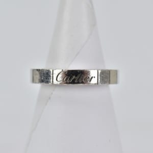 カルティエ ラニエール リング K18WG 46号 CP1544 買取実績【買取日：2023年2月4日】