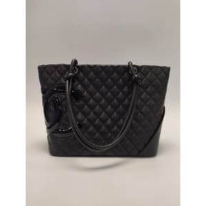 シャネル カンボン トートバッグ 黒 ラムスキン 買取実績【買取日：2023年3月15日】