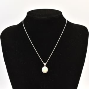 オパール ネックレス Pt900 D0.33 買取実績【買取日：2023年4月18日】