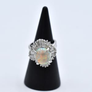 ブラックオパール リング Pt900 買取実績【買取日：2023年5月10日】