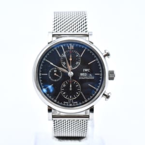 IWC ポートフィノ クロノグラフ IW391010 黒文字盤 SS/AT 買取実績