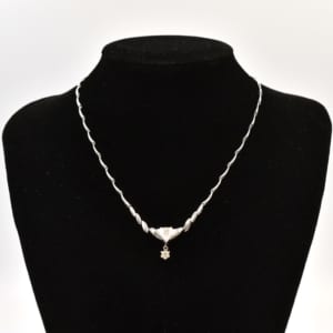 ダイヤネックレス Pt850 0.26ct 買取実績